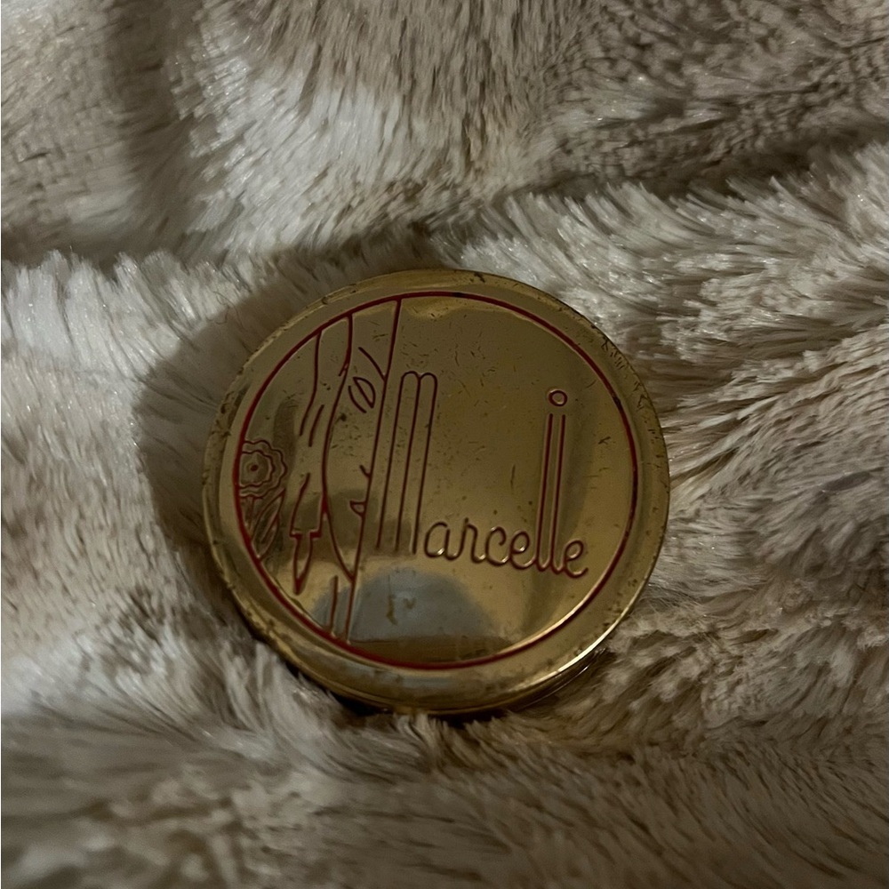 Vintage Marcelle • Blush Compact • Mirror & Puff • Theatrical